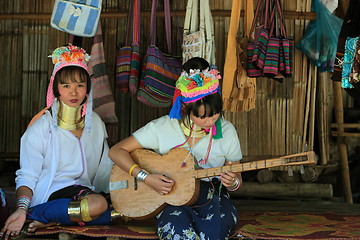 Image showing ASIA THAILAND CHIANG MAI WOMEN LONGNECK