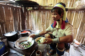 Image showing ASIA THAILAND CHIANG MAI WOMEN LONGNECK