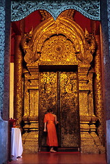 Image showing ASIA THAILAND CHIANG MAI WAT PHRA SING