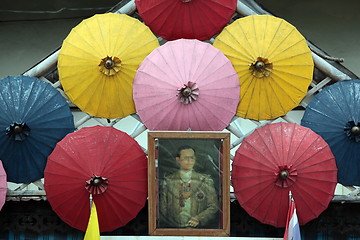Image showing ASIA THAILAND CHIANG UMBRELLA