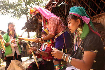 Image showing ASIA THAILAND CHIANG MAI WOMEN LONGNECK