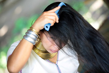 Image showing ASIA THAILAND CHIANG MAI WOMEN LONGNECK