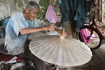 Image showing ASIA THAILAND CHIANG UMBRELLA