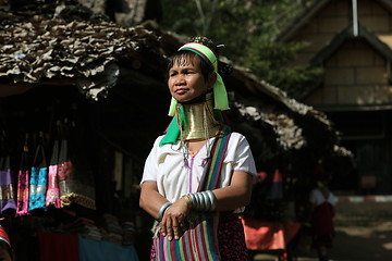 Image showing ASIA THAILAND CHIANG MAI WOMEN LONGNECK