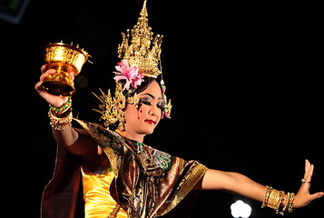 Image showing ASIA THAILAND CHIANG THAI DANCE