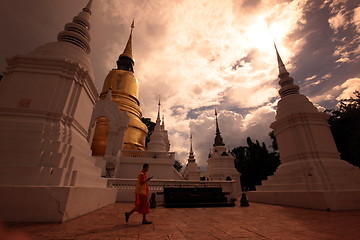 Image showing ASIA THAILAND CHIANG MAI WAT SUAN DOK