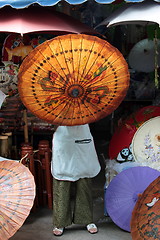 Image showing ASIA THAILAND CHIANG UMBRELLA