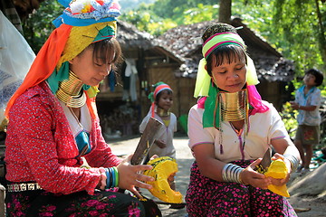 Image showing ASIA THAILAND CHIANG MAI WOMEN LONGNECK