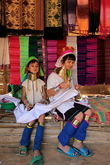 Image showing ASIA THAILAND CHIANG MAI WOMEN LONGNECK