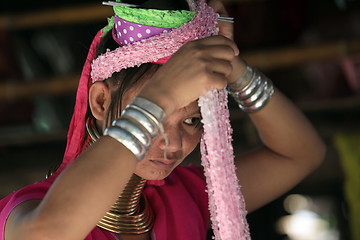 Image showing ASIA THAILAND CHIANG MAI WOMEN LONGNECK