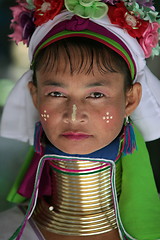 Image showing ASIA THAILAND CHIANG MAI WOMEN LONGNECK