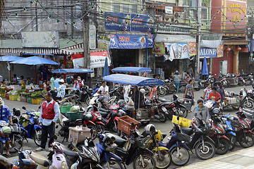 Image showing ASIA THAILAND PHUKET MARKT 