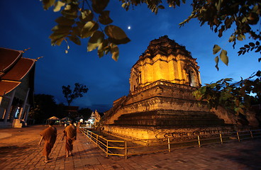 Image showing ASIA THAILAND CHIANG MAI WAT CHEDI LUANG