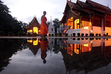 Image showing ASIA THAILAND CHIANG MAI WAT PHRA SING