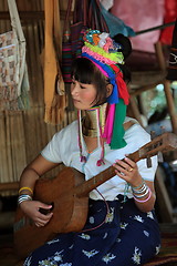 Image showing ASIA THAILAND CHIANG MAI WOMEN LONGNECK