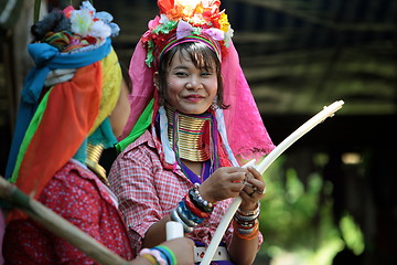 Image showing ASIA THAILAND CHIANG MAI WOMEN LONGNECK