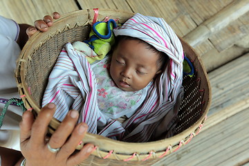 Image showing ASIA THAILAND CHIANG MAI WOMEN LONGNECK