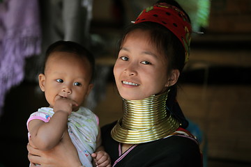 Image showing ASIA THAILAND CHIANG MAI WOMEN LONGNECK