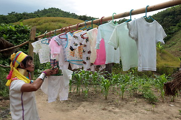 Image showing ASIA THAILAND CHIANG MAI WOMEN LONGNECK