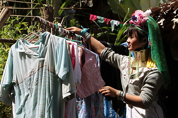 Image showing ASIA THAILAND CHIANG MAI WOMEN LONGNECK