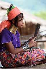 Image showing ASIA THAILAND CHIANG MAI WOMEN LONGNECK