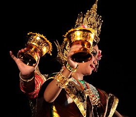 Image showing ASIA THAILAND CHIANG THAI DANCE