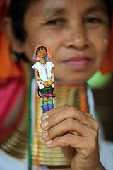 Image showing ASIA THAILAND CHIANG MAI WOMEN LONGNECK