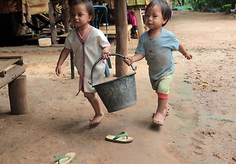 Image showing ASIA THAILAND CHIANG MAI PAUDANG CHILDERN