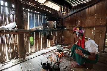 Image showing ASIA THAILAND CHIANG MAI WOMEN LONGNECK