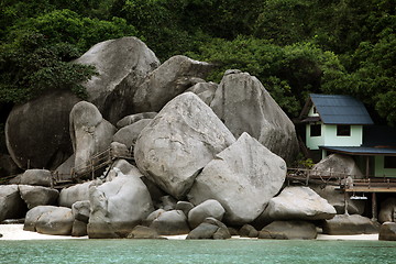 Image showing ASIA THAILAND KO TAO ISLAND KO NANG YUAN