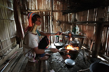 Image showing ASIA THAILAND CHIANG MAI WOMEN LONGNECK