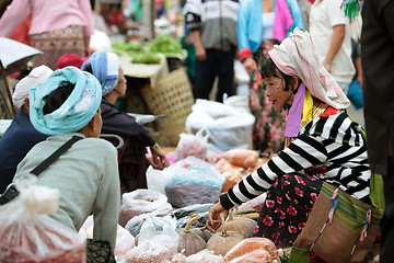 Image showing ASIA THAILAND CHIANG MAI CHIANG DAO MARKET