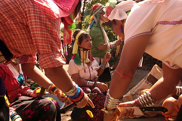 Image showing ASIA THAILAND CHIANG MAI WOMEN LONGNECK