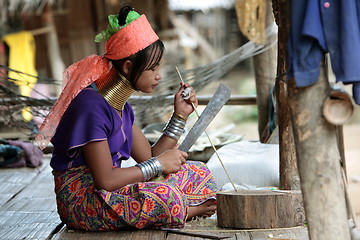 Image showing ASIA THAILAND CHIANG MAI WOMEN LONGNECK