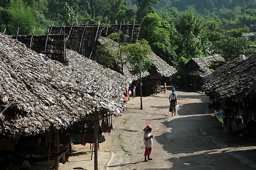 Image showing ASIA THAILAND CHIANG MAI WOMEN LONGNECK