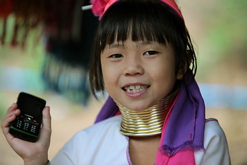 Image showing ASIA THAILAND CHIANG MAI WOMEN LONGNECK