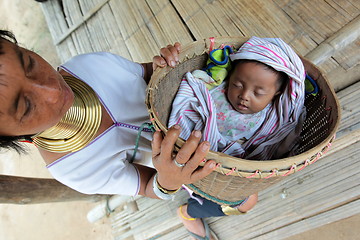 Image showing ASIA THAILAND CHIANG MAI WOMEN LONGNECK