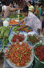 Image showing ASIA THAILAND PHUKET MARKT 