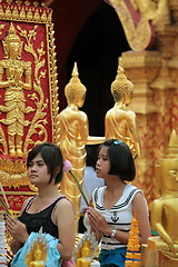 Image showing ASIA THAILAND CHIANG WAT DOI SUTHEP