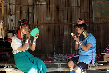 Image showing ASIA THAILAND CHIANG MAI WOMEN LONGNECK