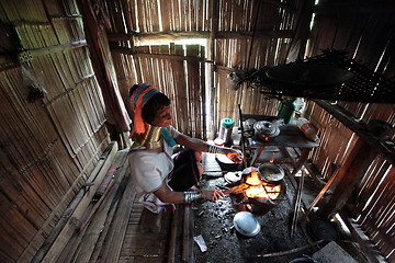 Image showing ASIA THAILAND CHIANG MAI WOMEN LONGNECK