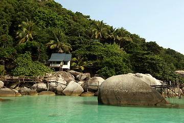 Image showing ASIA THAILAND KO TAO ISLAND KO NANG YUAN