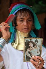 Image showing ASIA THAILAND CHIANG MAI WOMEN LONGNECK