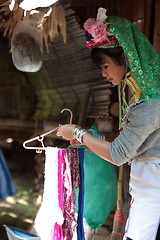 Image showing ASIA THAILAND CHIANG MAI WOMEN LONGNECK