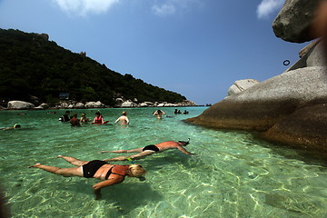 Image showing ASIA THAILAND KO TAO ISLAND KO NANG YUAN