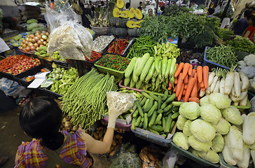 Image showing ASIA THAILAND PHUKET MARKT 