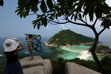 Image showing ASIA THAILAND KO TAO ISLAND KO NANG YUAN