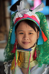 Image showing ASIA THAILAND CHIANG MAI WOMEN LONGNECK