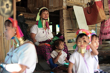 Image showing ASIA THAILAND CHIANG MAI WOMEN LONGNECK