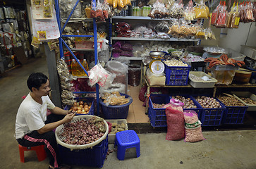 Image showing ASIA THAILAND PHUKET MARKT 